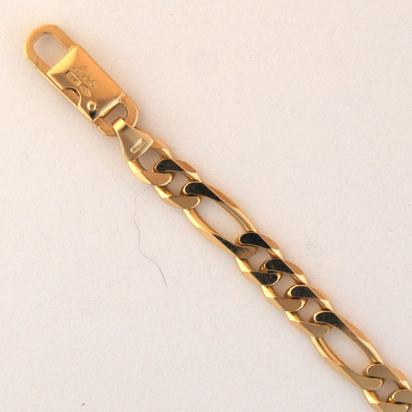 18K Yellow Gold Figaro 5.6mm
