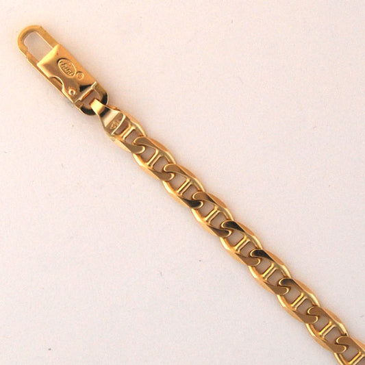 18K Yellow Gold Anchor 4.4mm