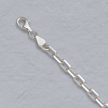 Sterling Silver Diamond Cut Cable 5.8mm