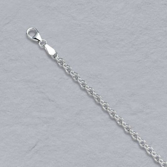Sterling Silver Figaro 1.5mm