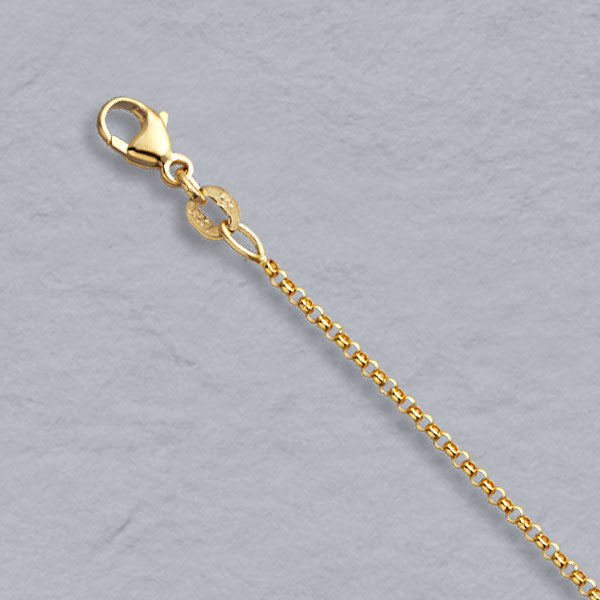 14K Yellow Gold Rolo 1.5mm