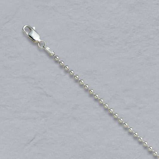 Sterling Silver Bead 2.2mm