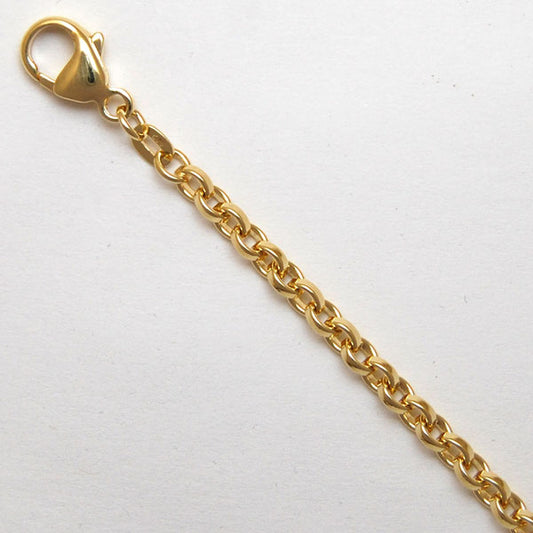 14K Yellow Gold Belcher Flat 3.6mm