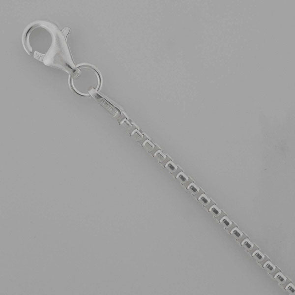Sterling Silver Round Box 1.8mm