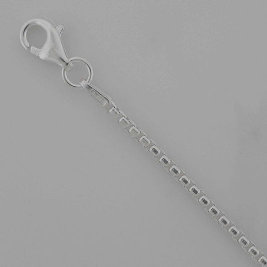 Sterling Silver Round Box 1.8mm