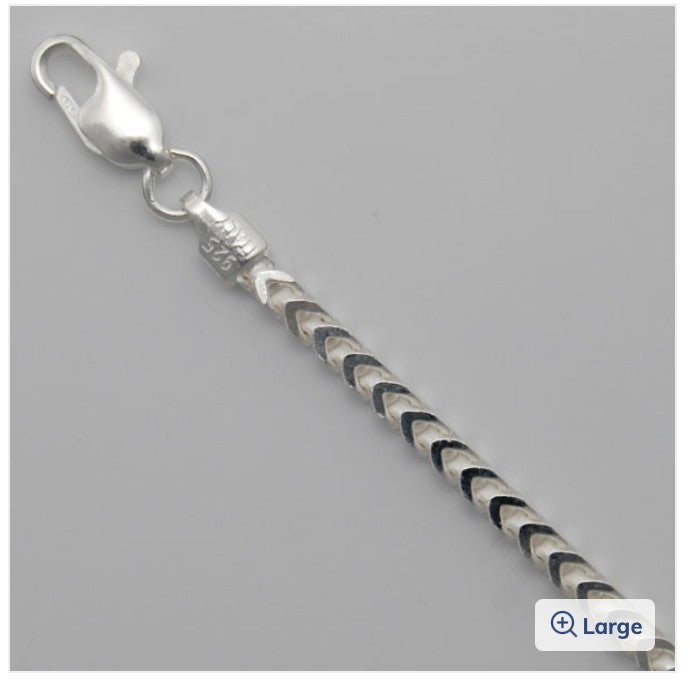 Sterling Silver Franco 2.4mm