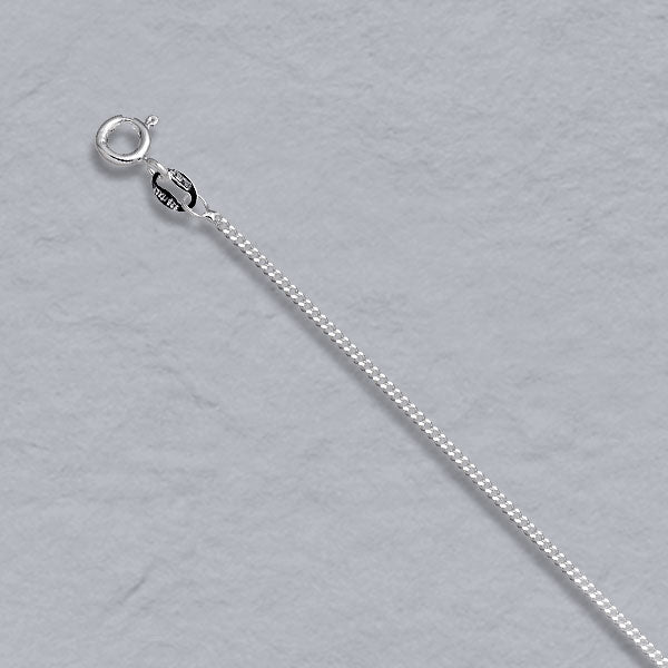 Sterling Silver Curb 1.3mm