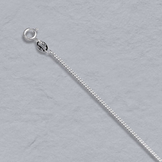 Sterling Silver Curb 1.3mm