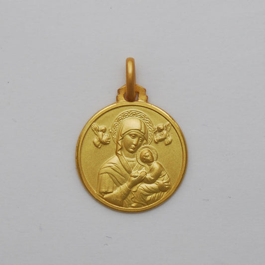 14K Yellow Gold Perpetuo Soccorso