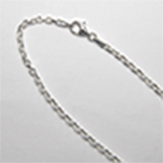 Sterling Silver Diamond Cut Cable 2.2mm