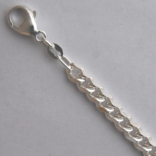Sterling Silver Heavy Curb 5.0mm