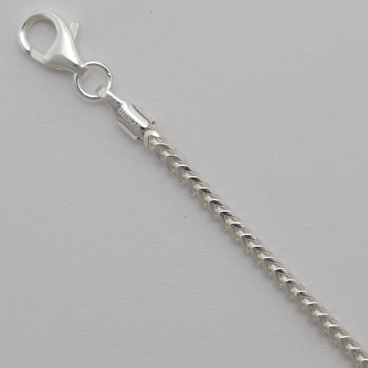 Sterling Silver Franco 1.7mm