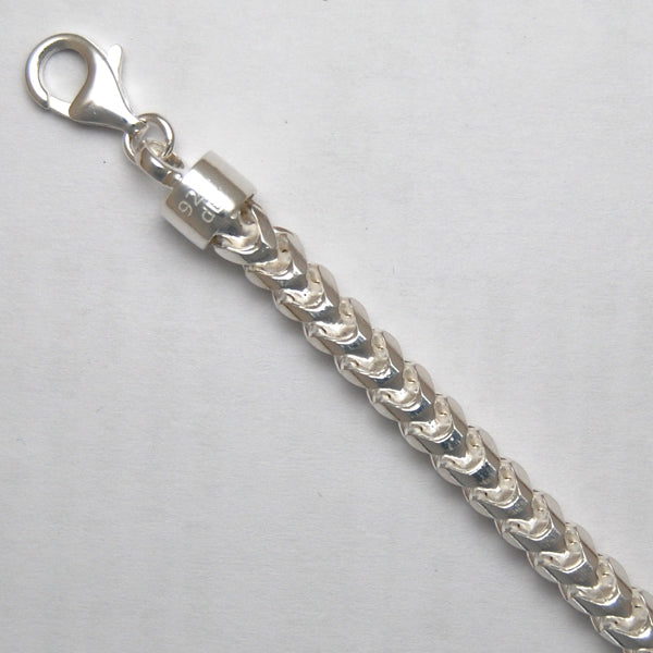 Sterling Silver Franco 5.3mm