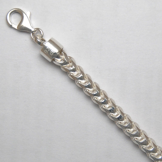 Sterling Silver Franco 5.3mm