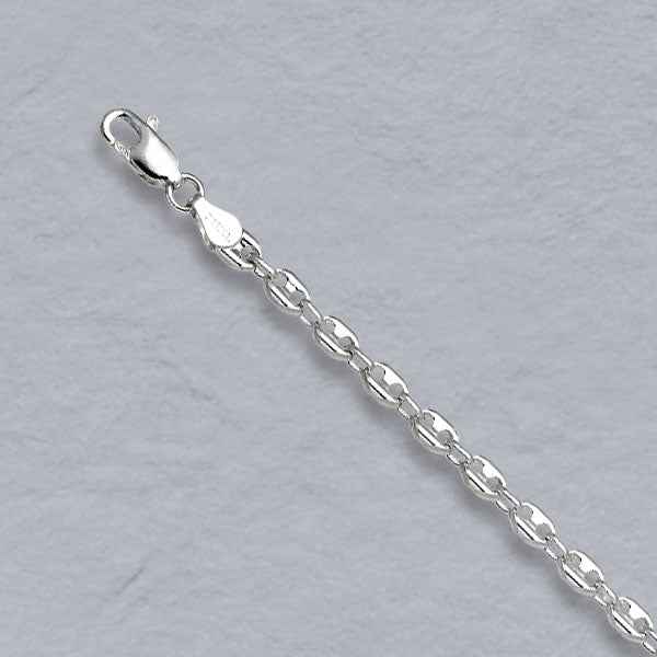 Sterling Silver Marine 4.2mm